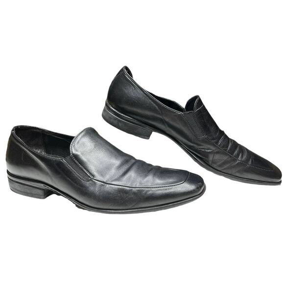 To Boot New York Adam Derrick Black Leather Loafer - Picture 3 of 8
